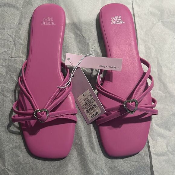 Blue Suede Shoes Shoes - Pink Wild Fable Sandals ￼